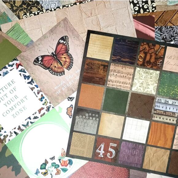 Scrapbook Destash paper pack 80+ sheets - Picture 4 of 8